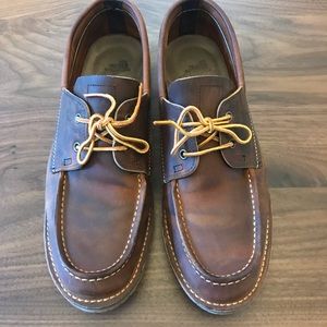 Red Wing Heritage RARE. Mock toe Boat Shoe sz 11